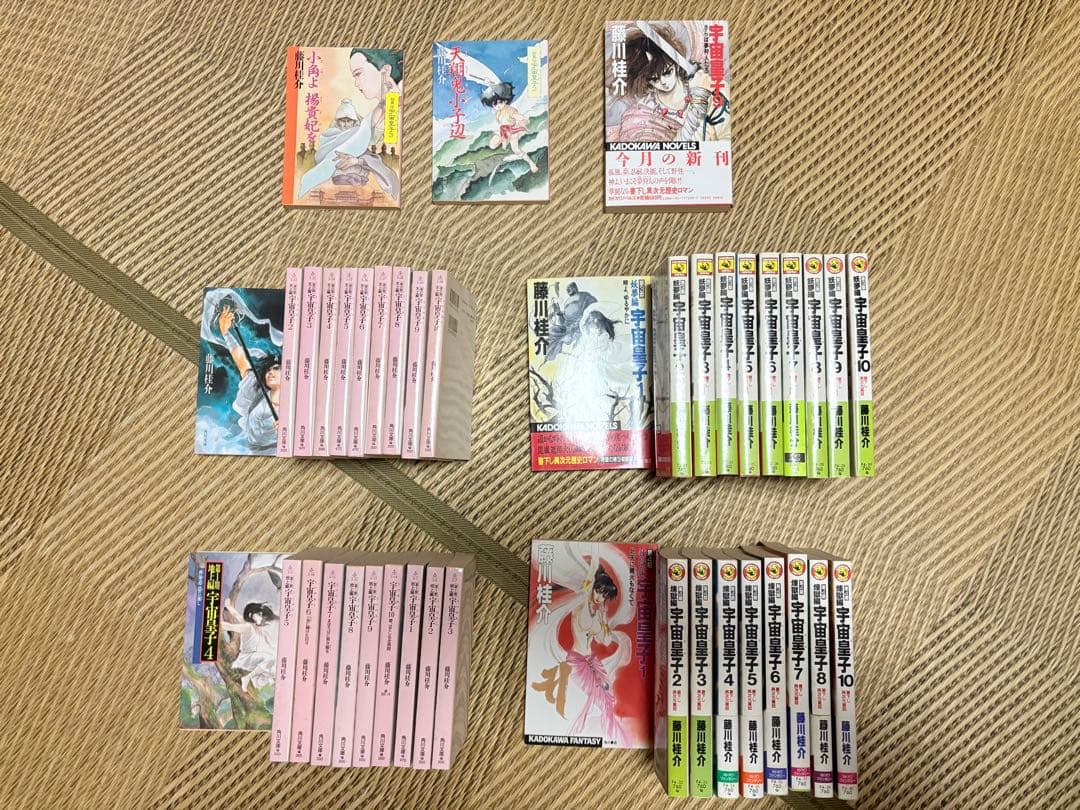 宇宙皇子 天上編、妖夢編、地上編　全10巻 煉獄編 1巻〜8巻・10巻　藤川桂介