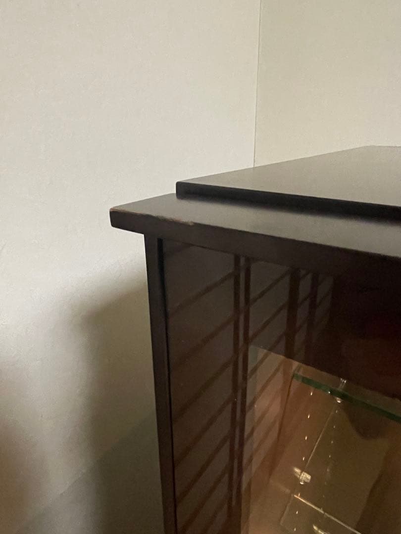 ⭐︎美品　arflex アルフレックス　コンポーザー　木製　ガラスケース 照明付き