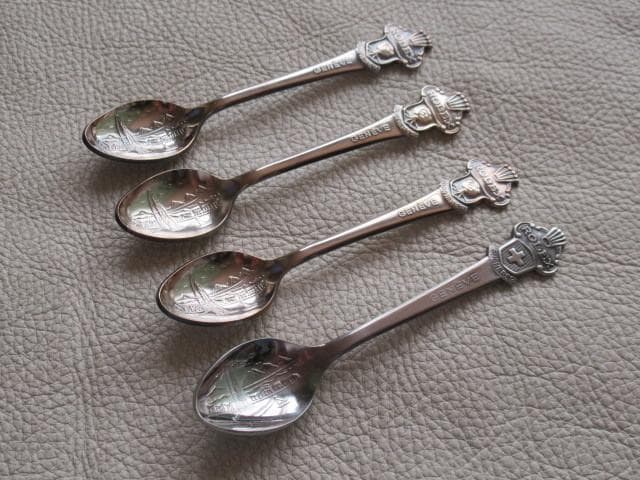 ◆非売品 未使用 1970年代！ROLEX（ロレックス）スプーン 4本