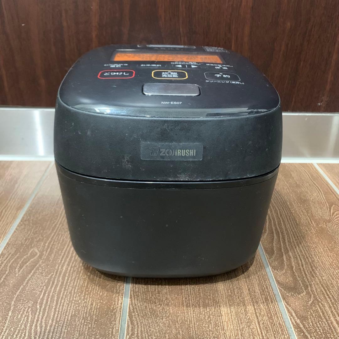 象印 炊飯器 圧力 IH 炎舞炊き NW-ES07 4合炊き 2020年製