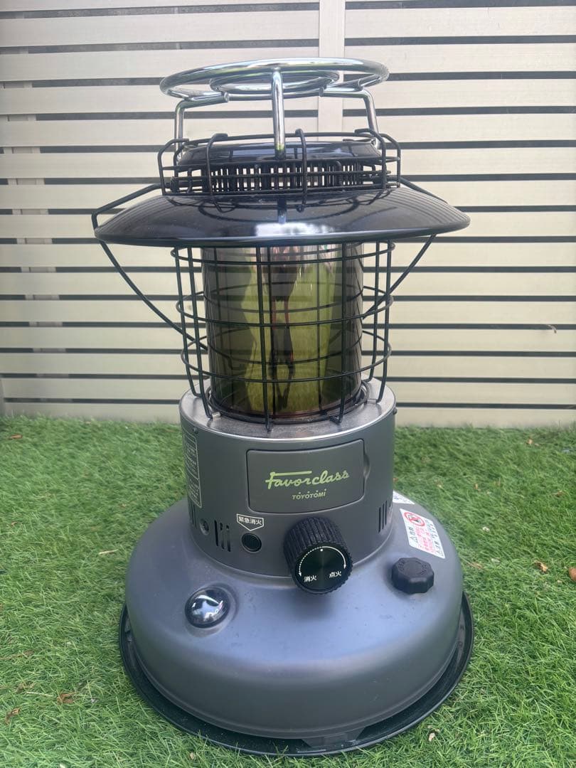 美品☆おまけ付き☆トヨトミラウンドストーブRL-F2500 ダークグレー