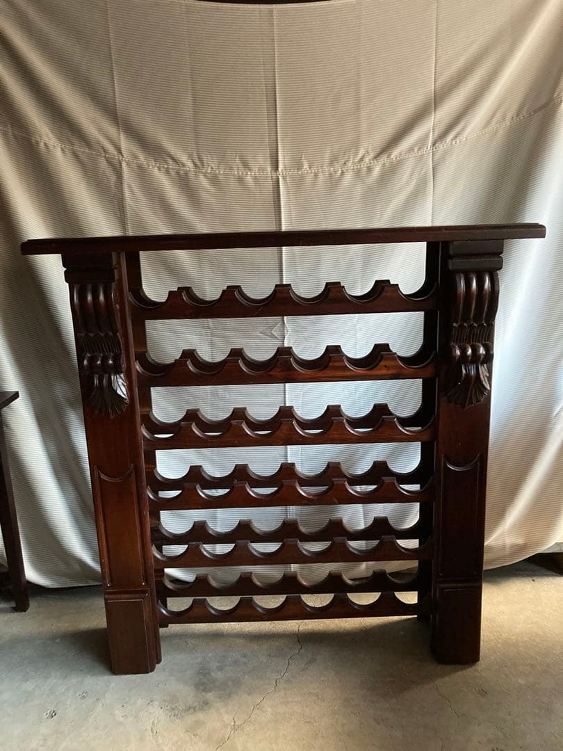 家具 antique wine wood cabinet vintage