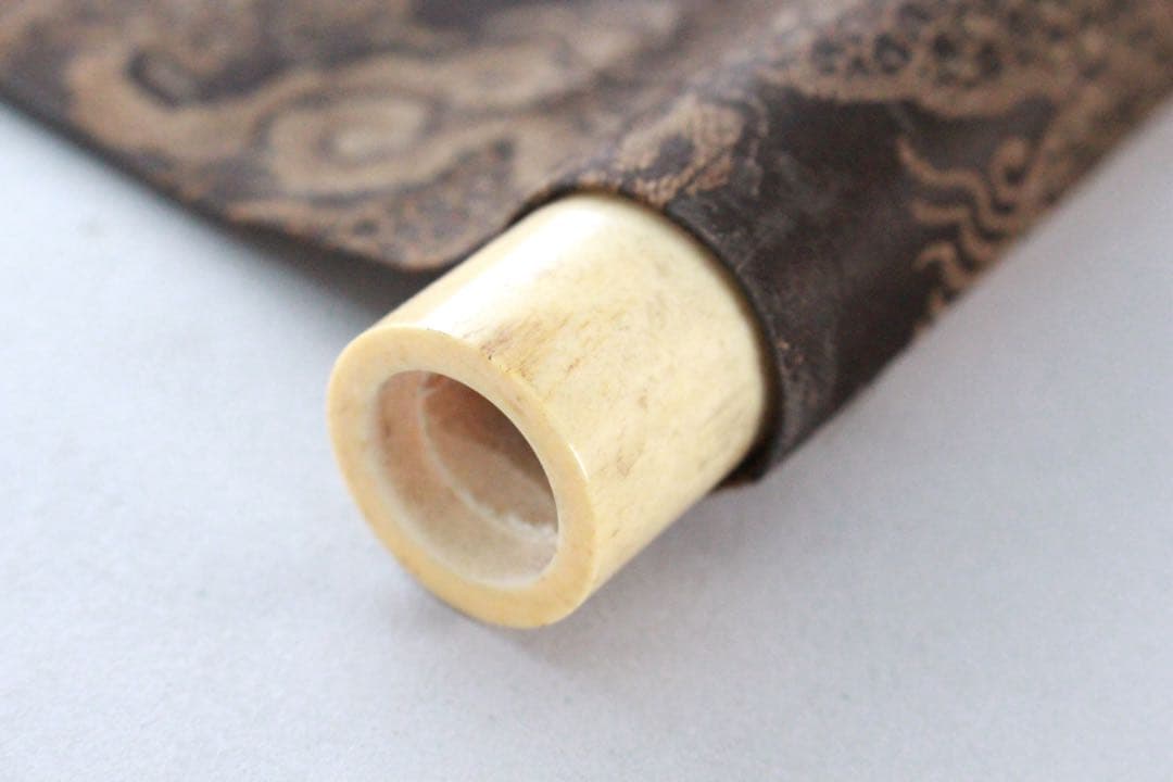 No4908 掛軸　仏教美術　日蓮曼荼羅　肉筆紙本　髭曼荼羅　古美術　送料無料