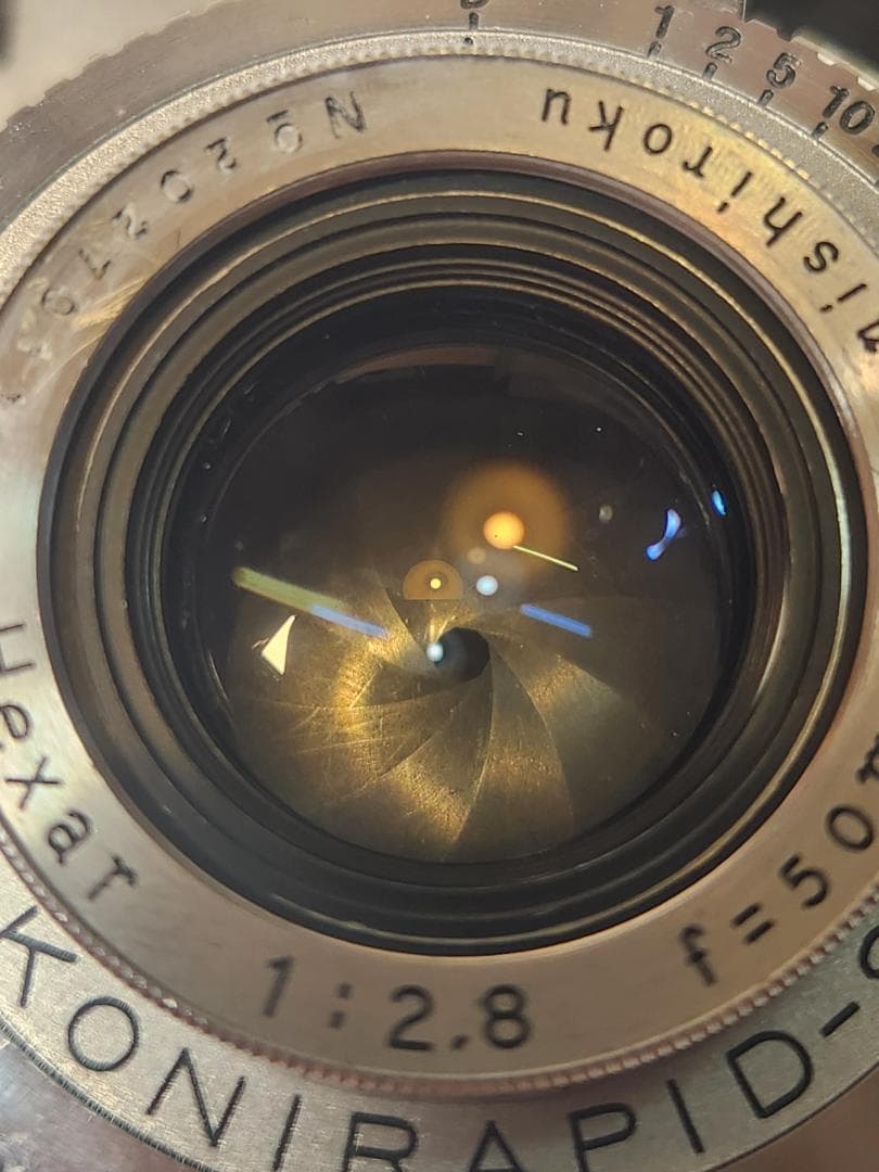 KONICA IIB Hexar 50mm f/2.8 レンジファインダーカメラ