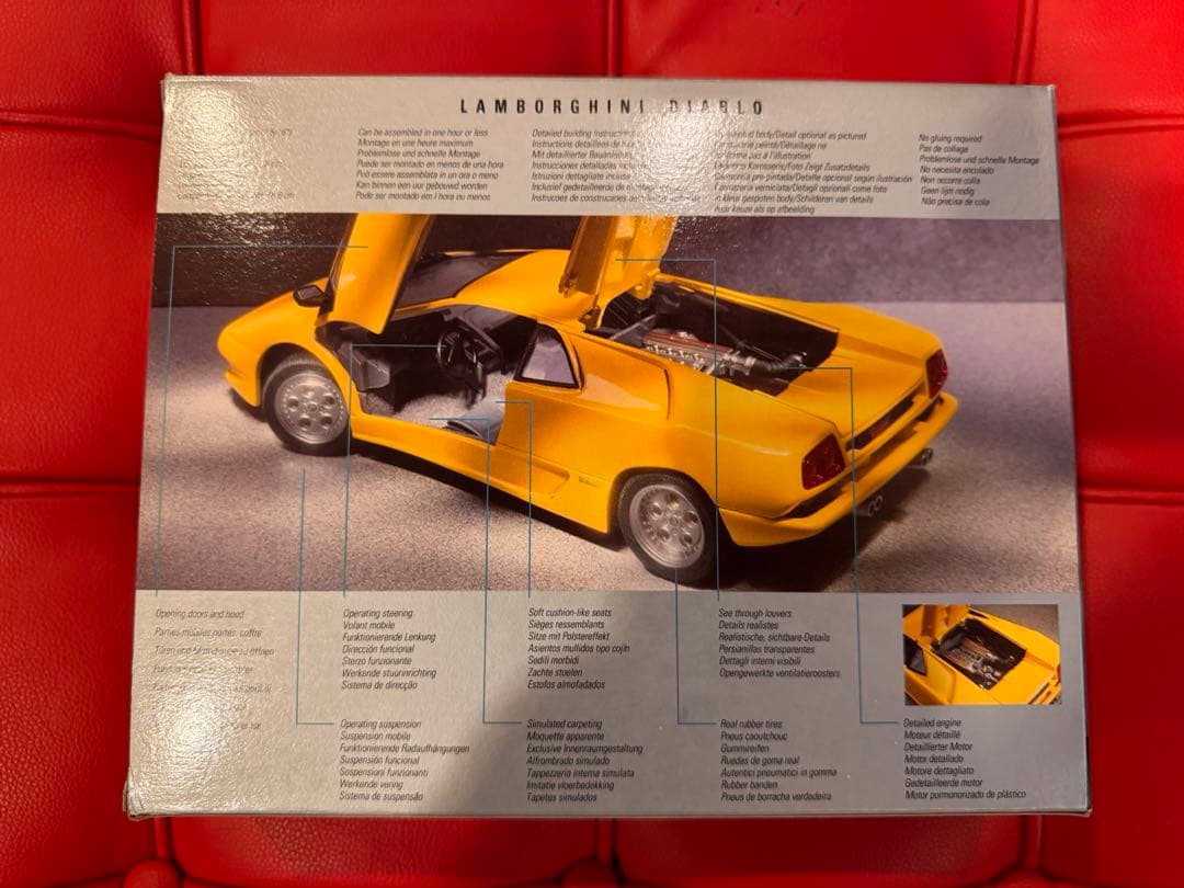 1/24 Italeri /Testors ランボルギーニ ディアブロ 未組立品