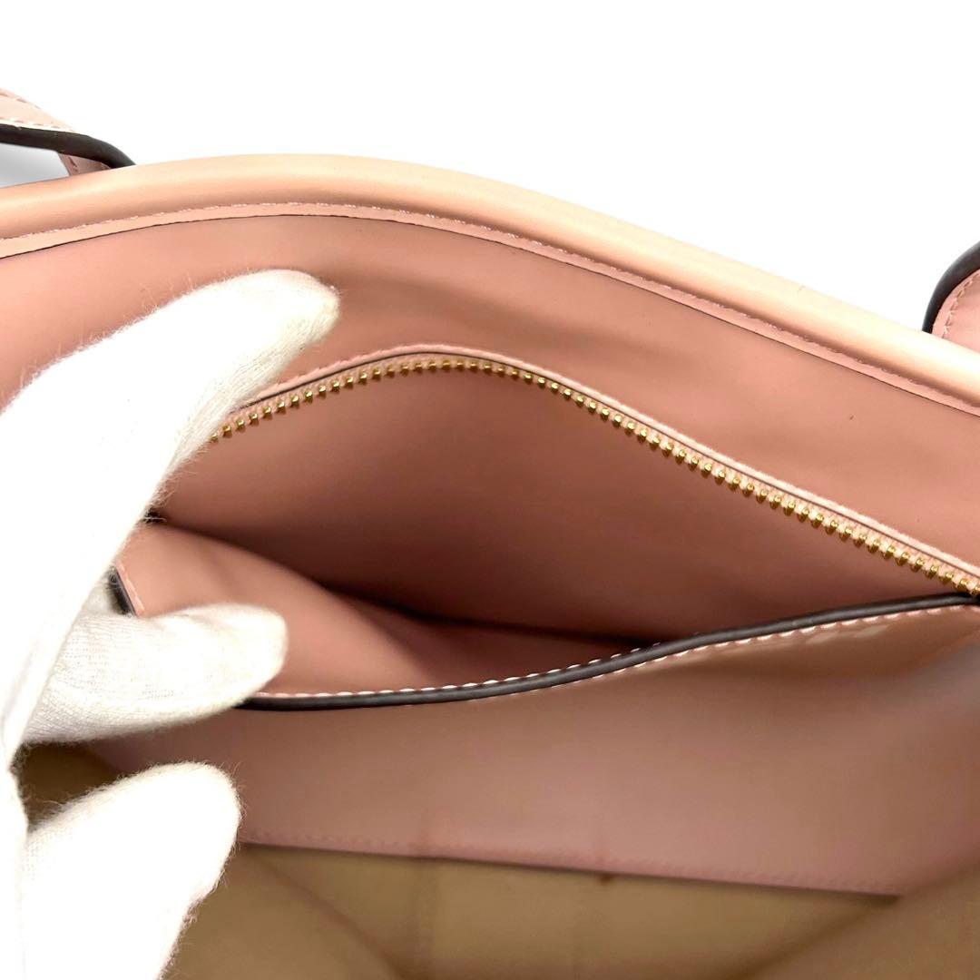 TORY BURCH ショルダーバッグ 2way A4 ハンドバッグ 総柄