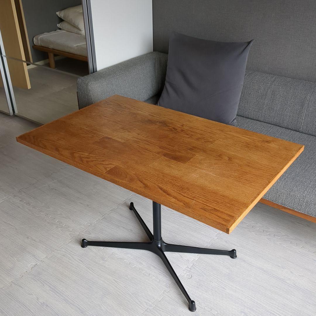 ダイニングテーブル MOMOnatural / CAFE TABLE /W-BRIC TOP/OAK