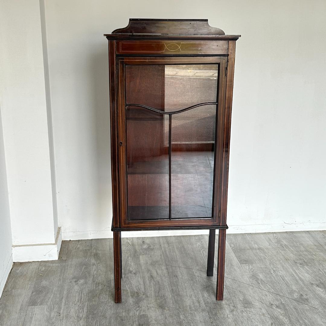 イギリス アンティーク家具 ディスプレイ キャビネット 1930年頃 769A