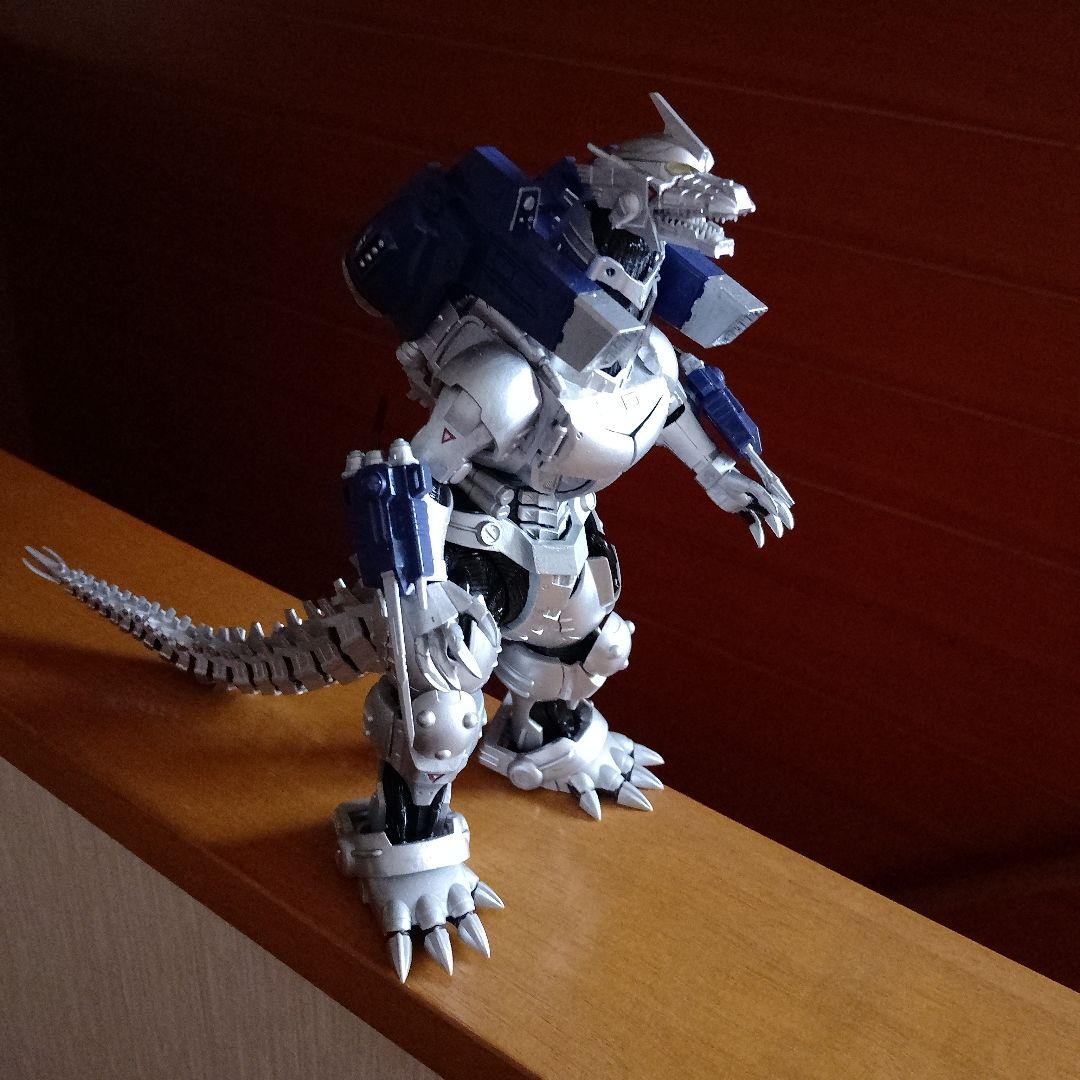 ジャンク　メカゴジラ フィギュア ホワイト・ブルー