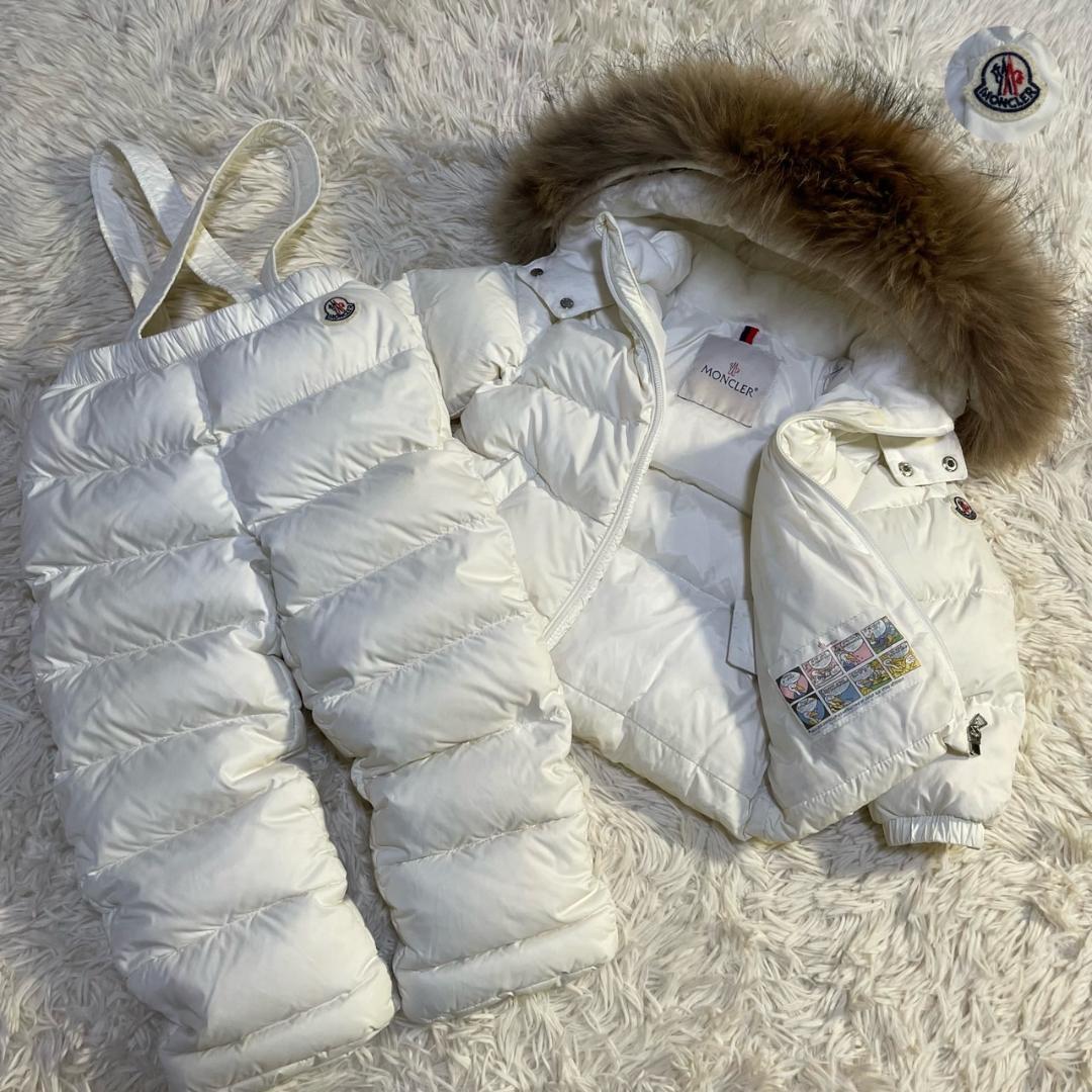 モンクレール ダウンジャケット セットアップ スキー ホワイト 2anni