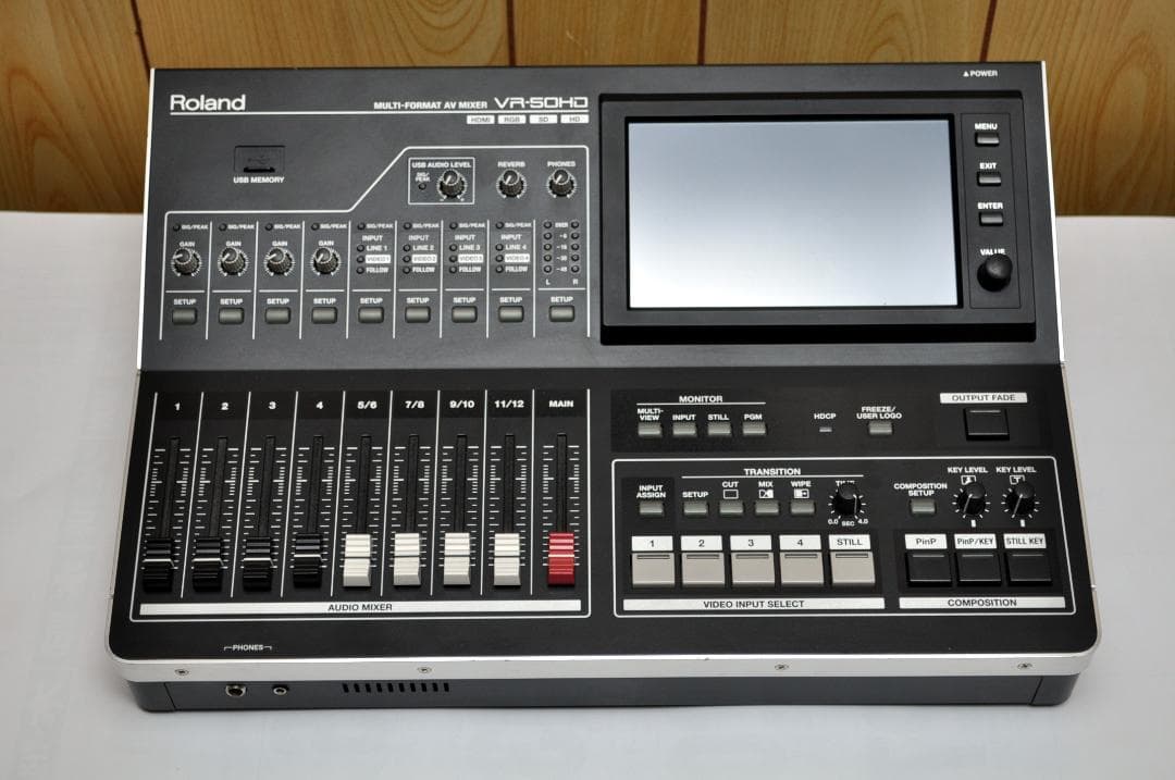 J*e様 Roland VR-50HD　ローランド マルチフォーマットAVミキサ