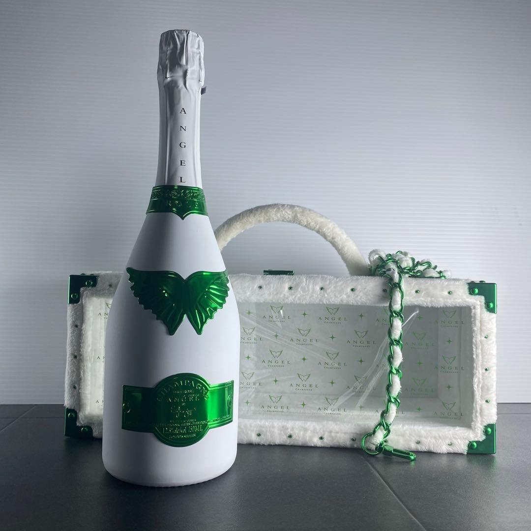 エンジェル　シャンパン　ドゥミセック　ホリデー　グリーン　クリスマス　ロゼ