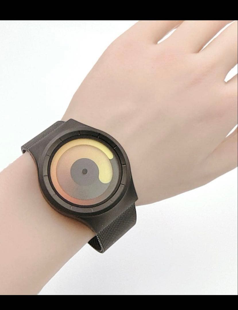 ZIIIRO MERCURY BLACK / YELLOW 腕時計　日本限定