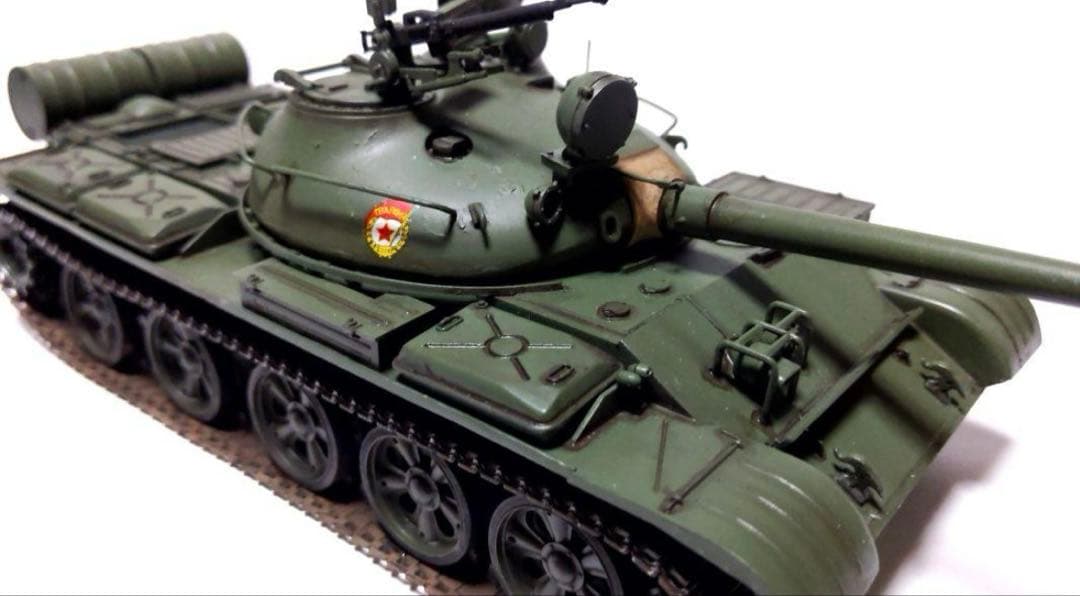 TAMIYA タミヤ1/35 ソビエト T-62A 塗装完成品