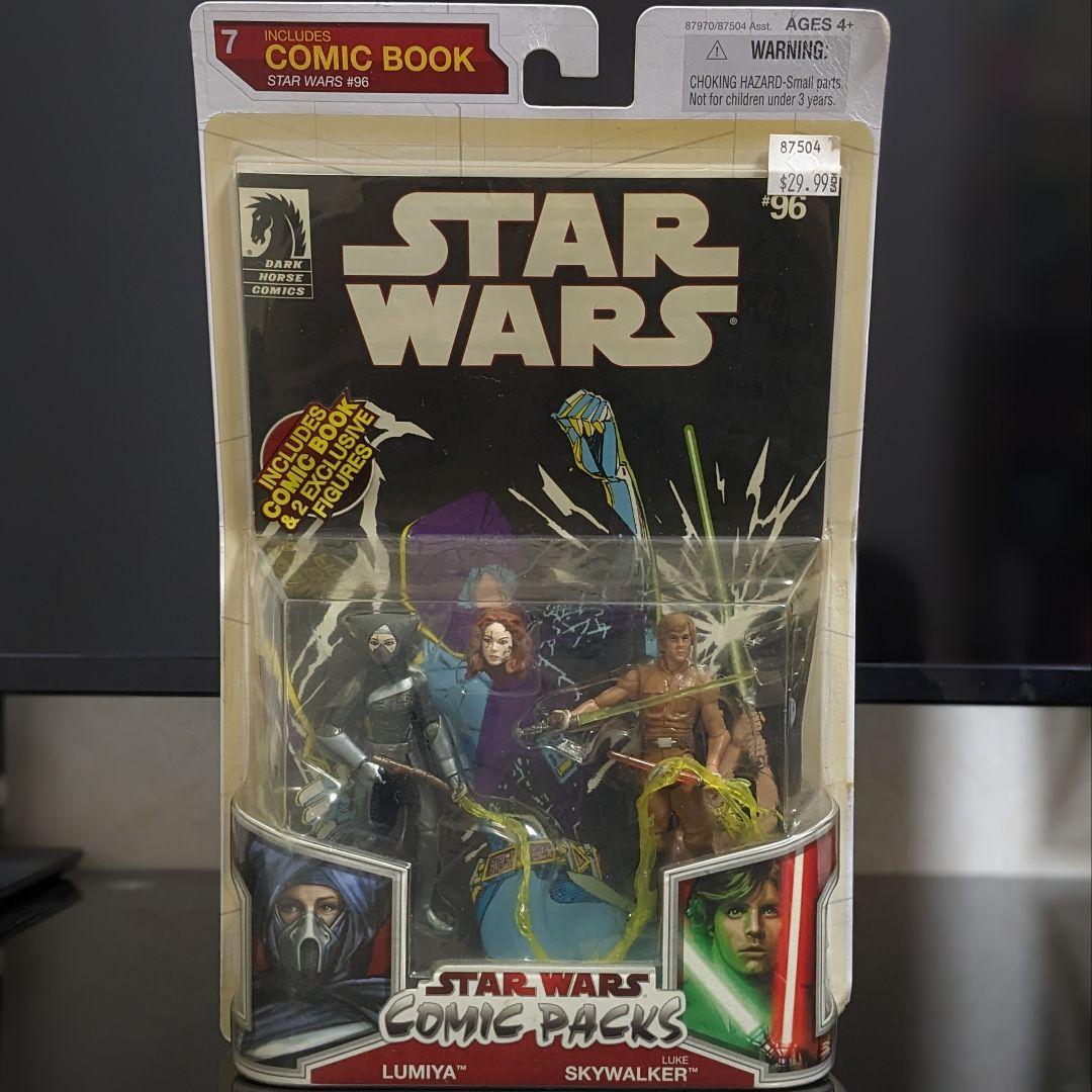 スターウォーズ ルーク ルミア コミックパック ベーシックフィギュア