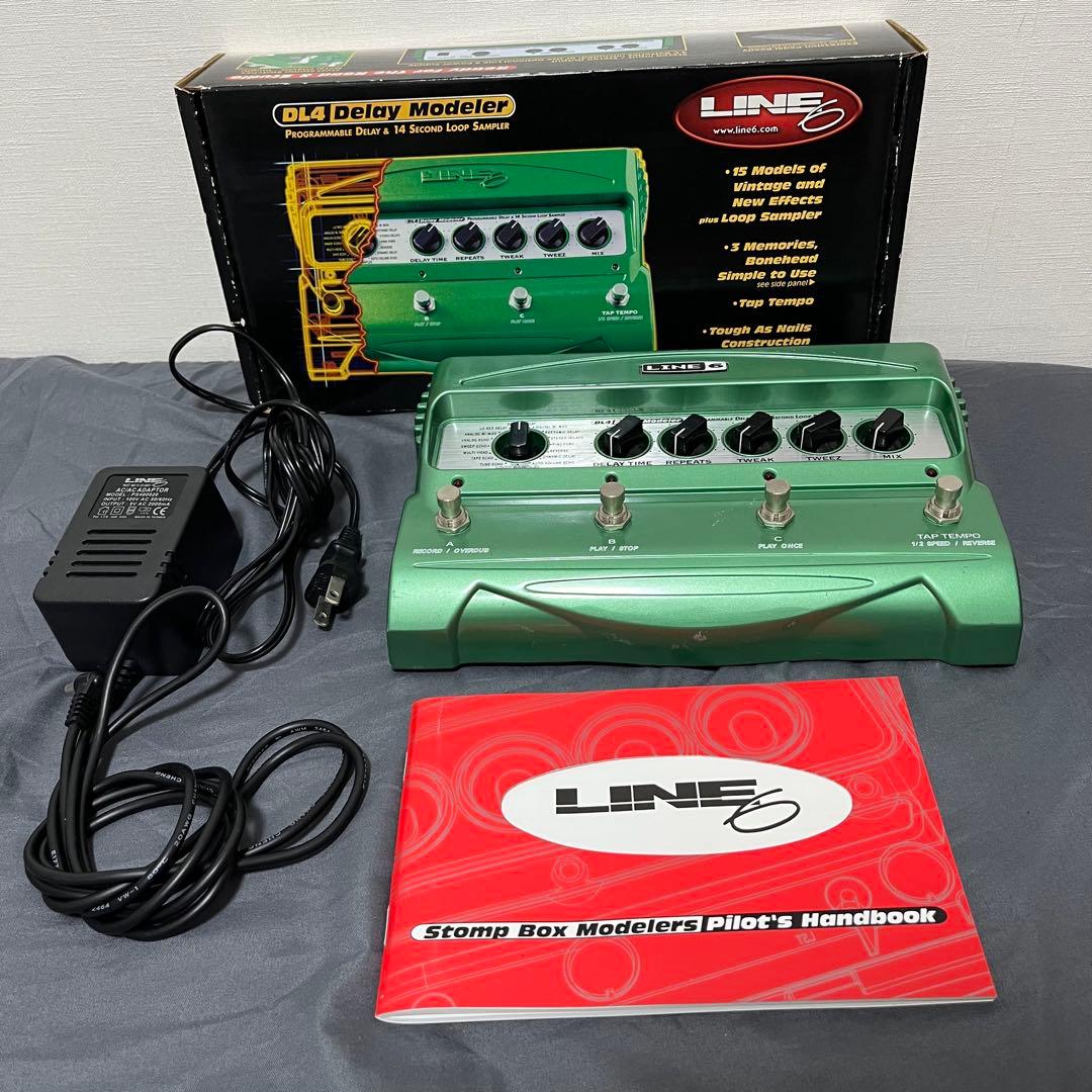 【完動品】LINE 6 DL4 Delay Modeler & 純正アダプター