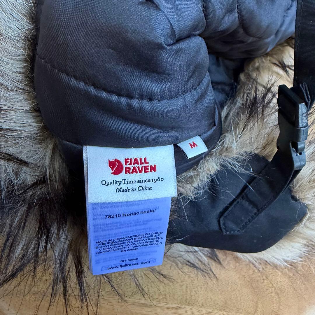 FJALL RAVEN アウトドア帽子Nordic Heater ブラックM