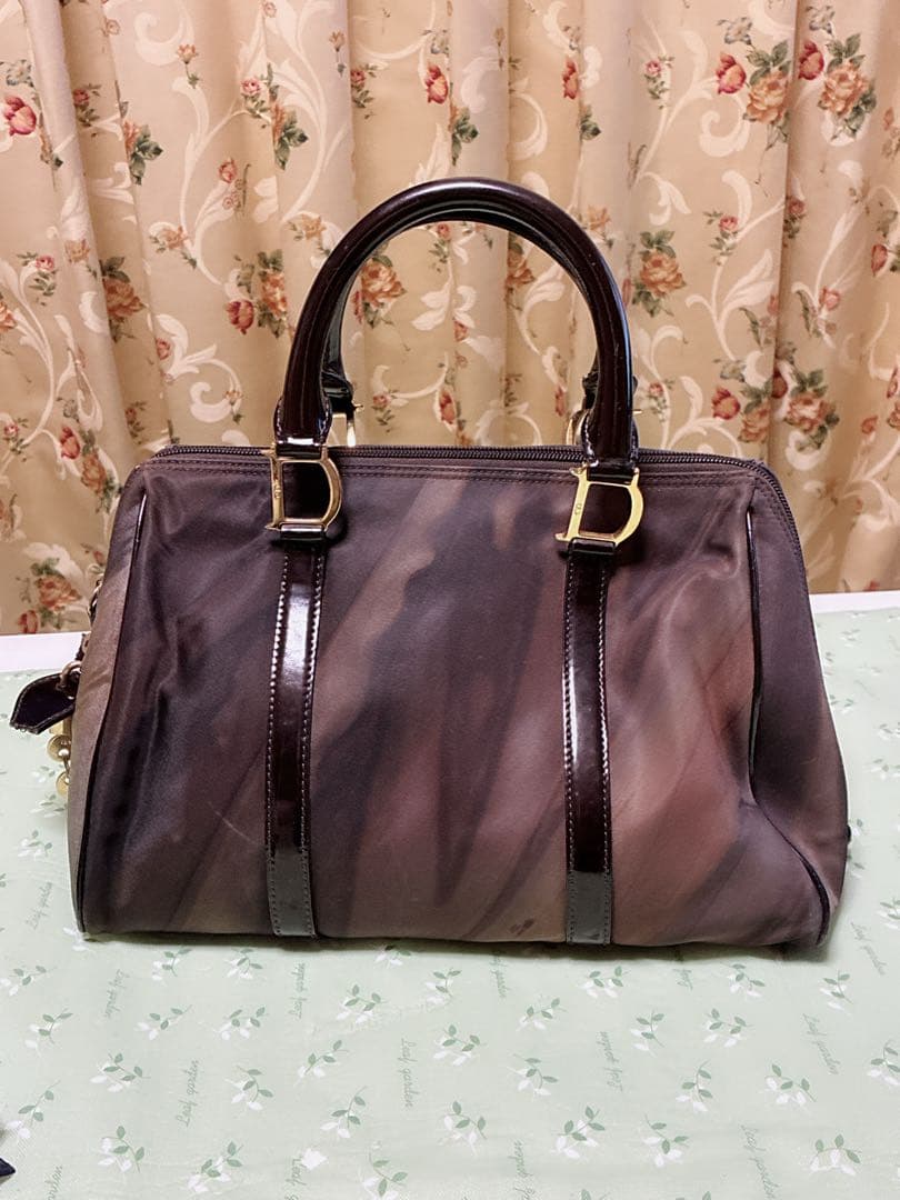 ディオールdiorブラウン ハンドバッグ