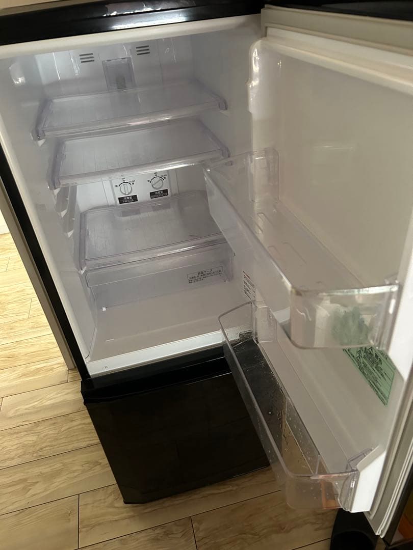 【値下げ中】三菱電機 MR-P15A-B 冷蔵庫 ブラック