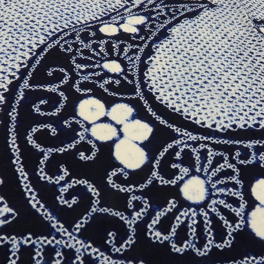 ん✺美品未着用 有松鳴海絞り 高級浴衣 着物 A3290