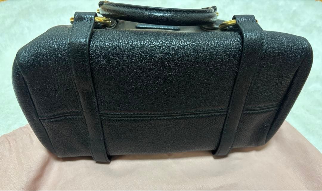 miu miu ハンドバッグ ブラック