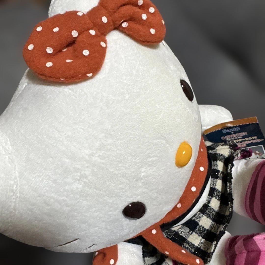 タグ付♡希少　ハローキティ　Sanrio×EDWIN マフラーぬいぐるみ2体