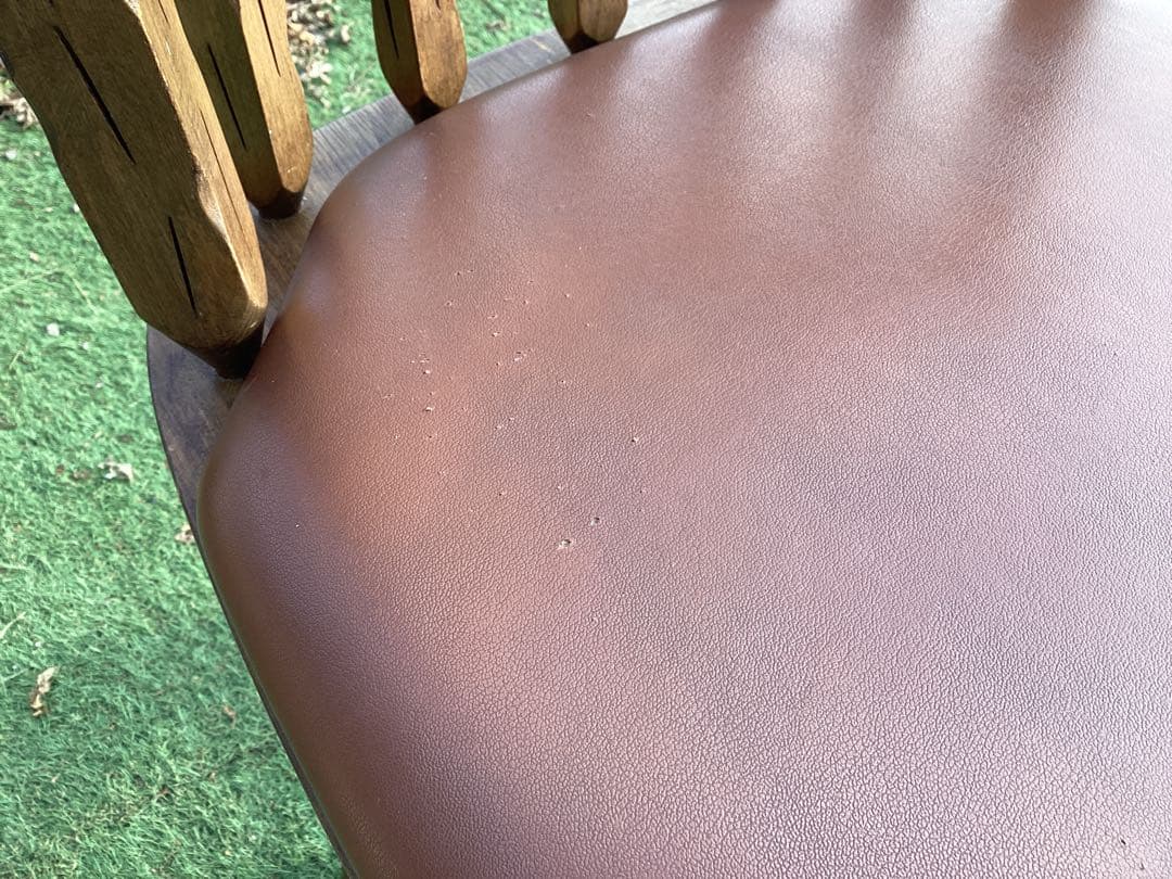 [さのちゃん] ビンテージ木製スツール カウンターチェア