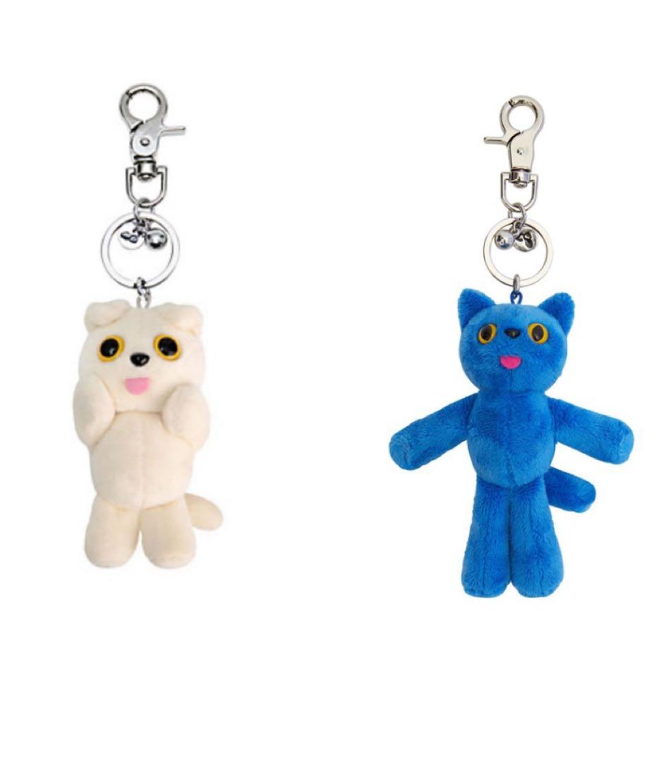 COMFORT Key Ring ⭐︎アイボリー&ブルー2点セット