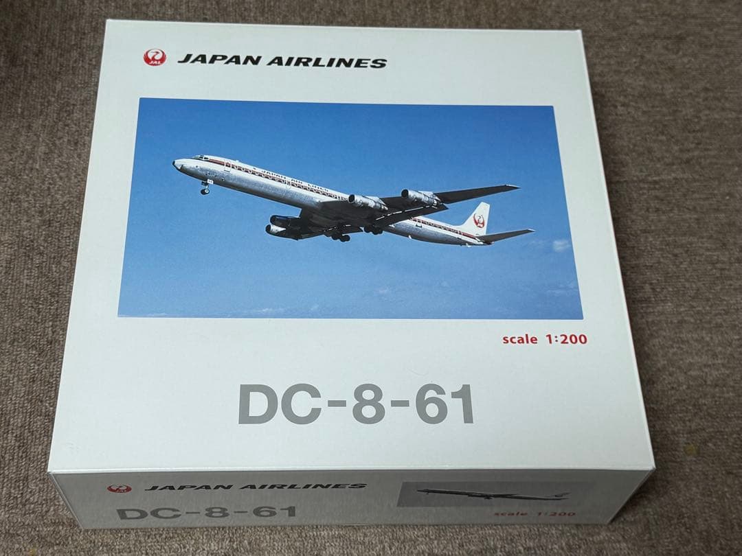 JALUX 1/200 JAL 旧鶴丸塗装　DC-8-61