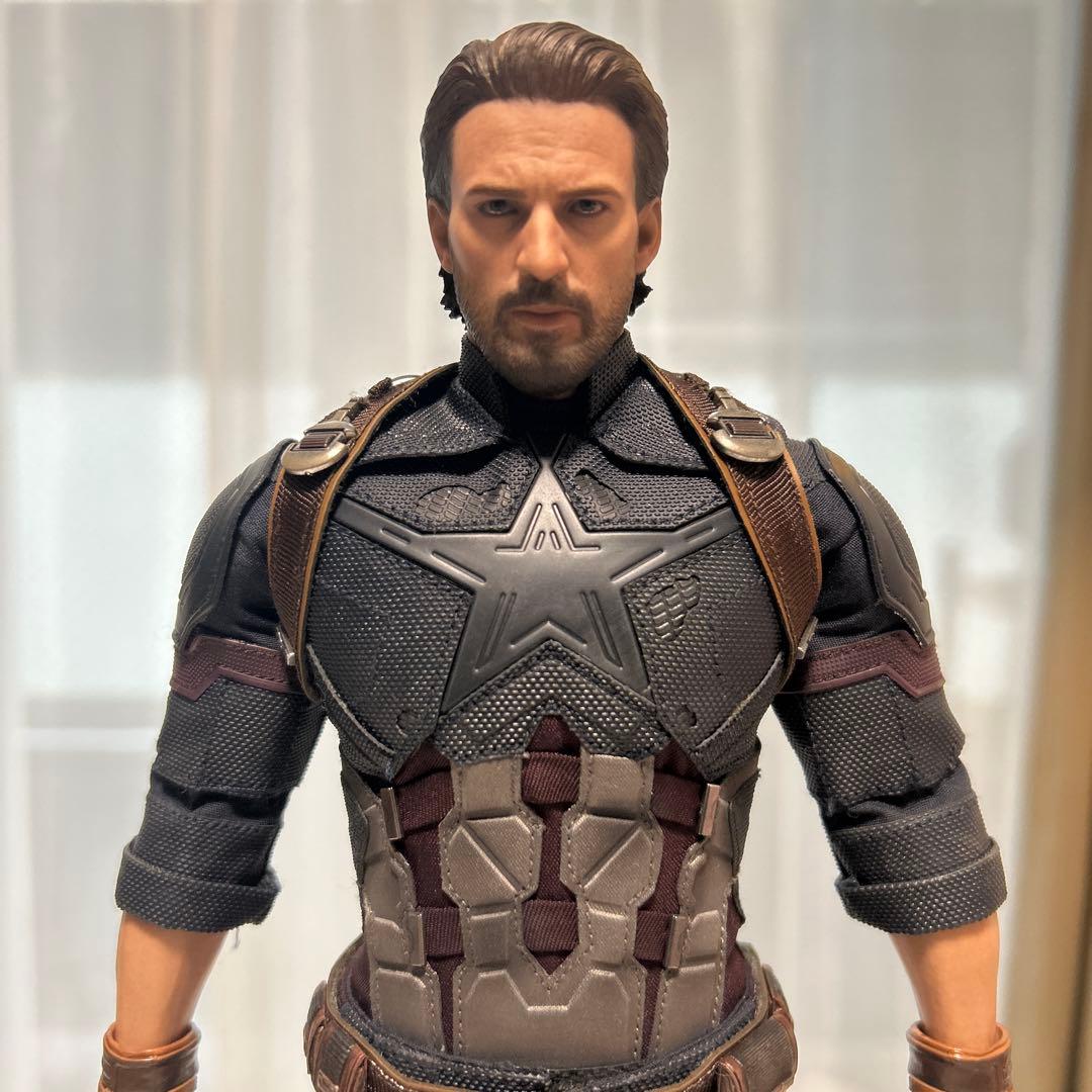 【美品】ホットトイズ キャプテンアメリカ インフィニティウォー