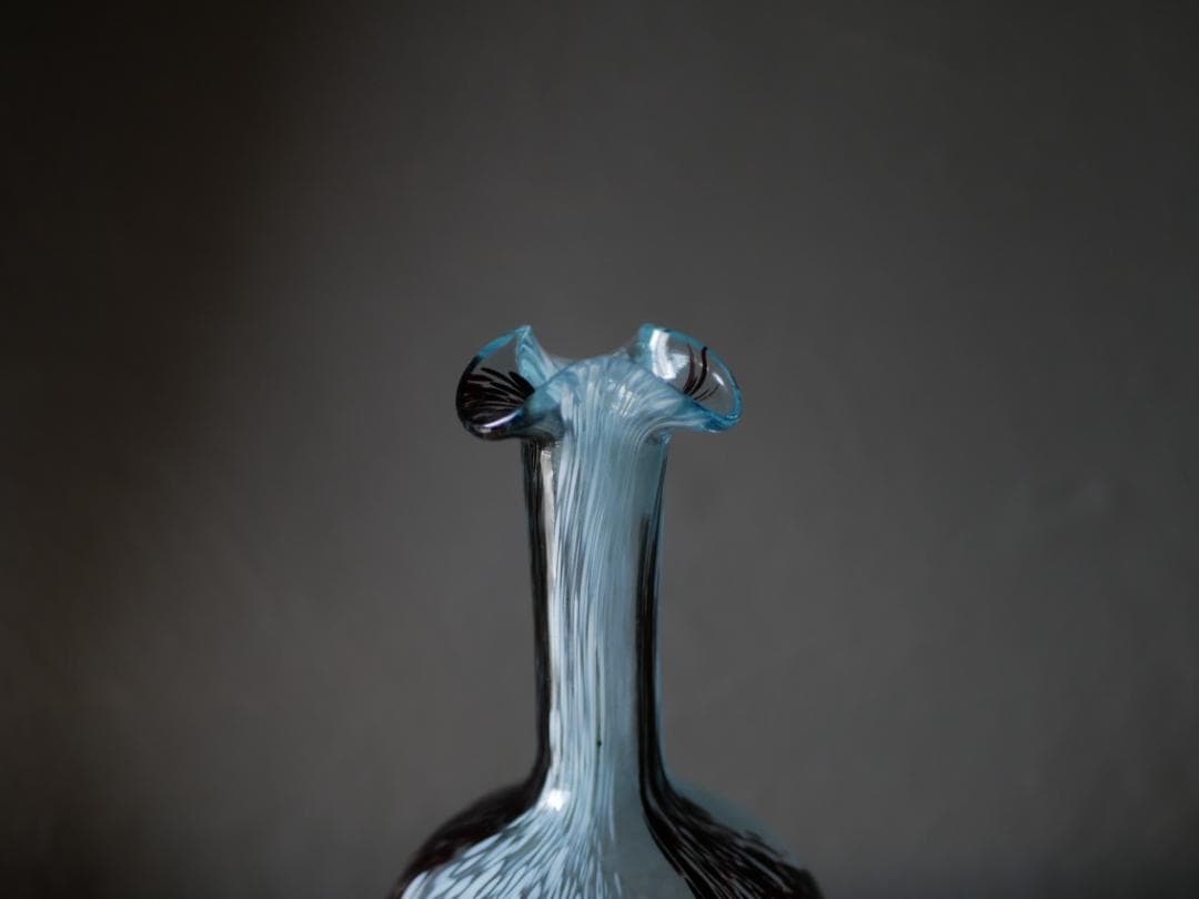 クリシー　フラワーベース　花器　フランスヴィンテージ　ブロカントのある暮らし