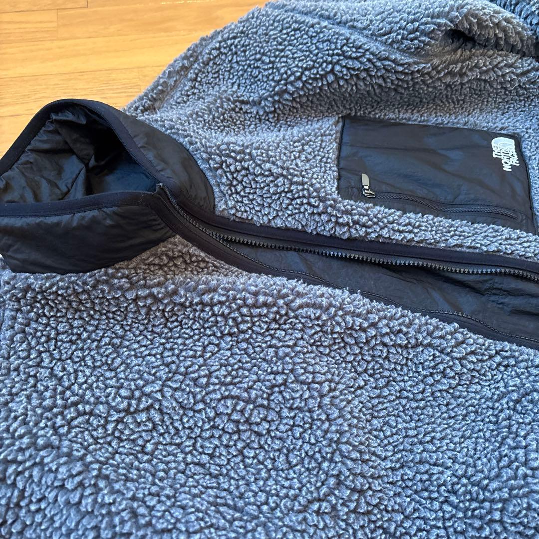 ⭐️ THE NORTH FACE フリースジャケット グレー、2ウェイ