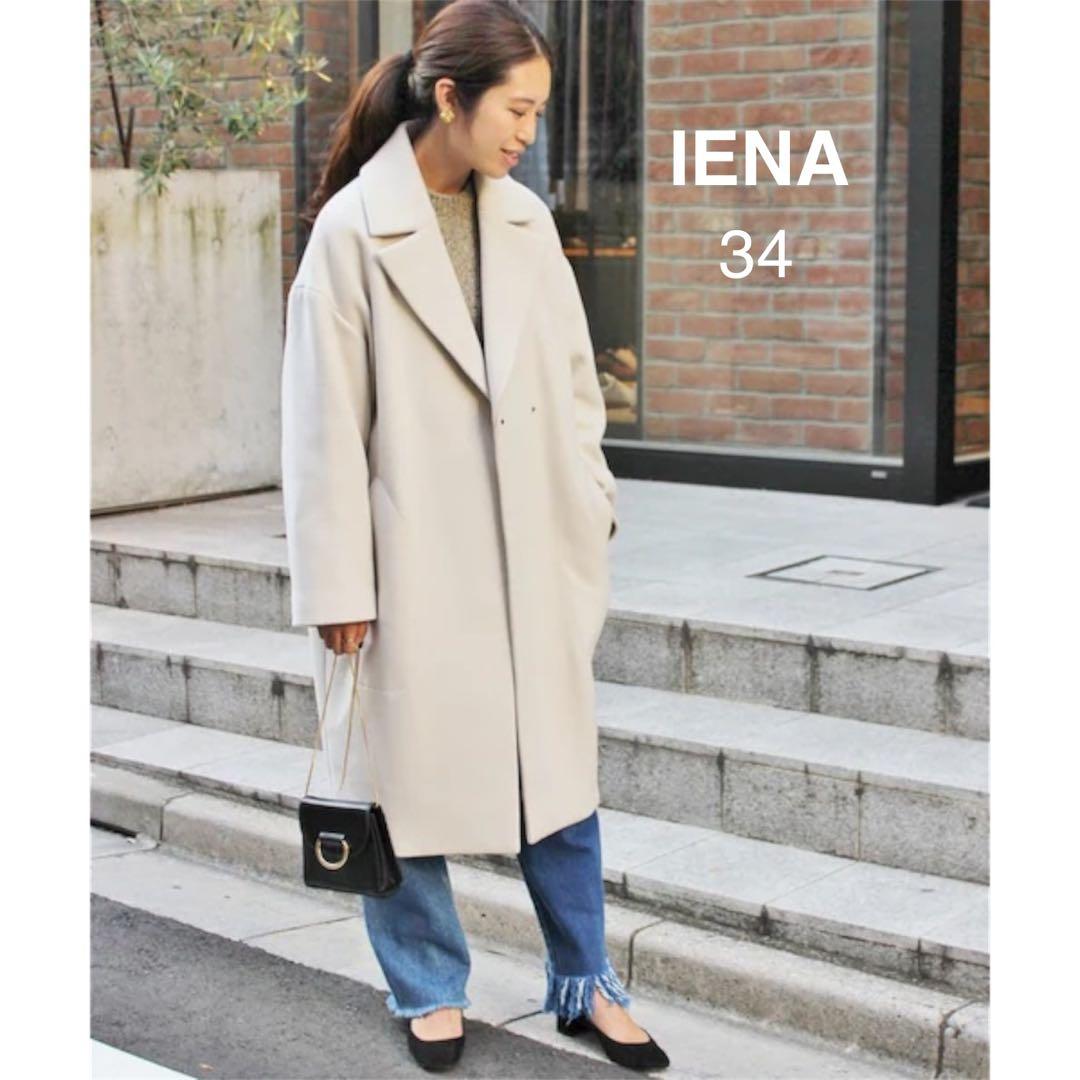 IENA イエナMANTECO ウールチェスターコート　オーバーサイズ　ロング