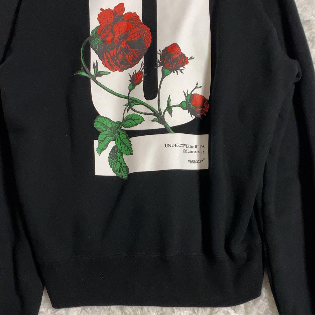 希少！UNDERCOVER×RITA コラボ パーカー 10周年 ブラック S