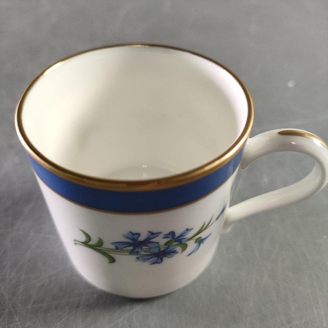 A891-2/TIFFANY＆Co./フローラル/デミタスカップ＆ソーサー/