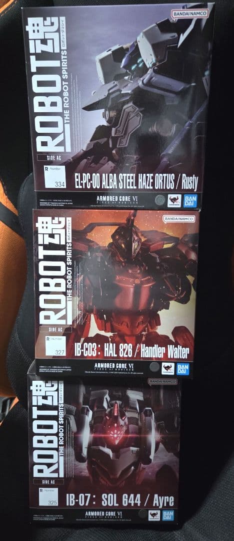 【未開封】ROBOT魂 [SIDE:AC] アーマード・コア6 3点まとめ売り