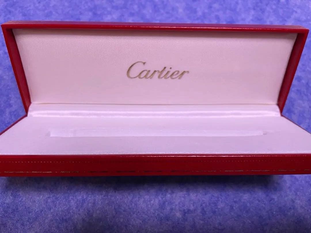 【新品・未使用】カルティエツイスト式マストボールペンゴールド証明書付き 黒インク