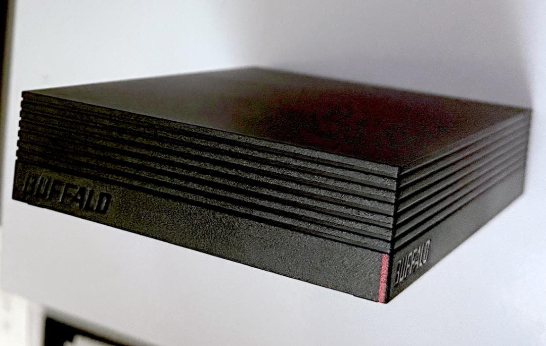 BUFFALO 外付けハードディスクドライブ 4TB ブラック