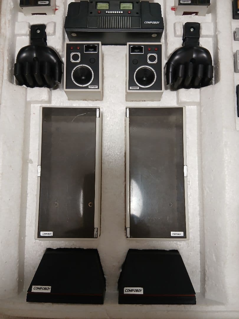 【昭和レトロ】テクノロボ　コンポボーイ　ポピー　一部欠損