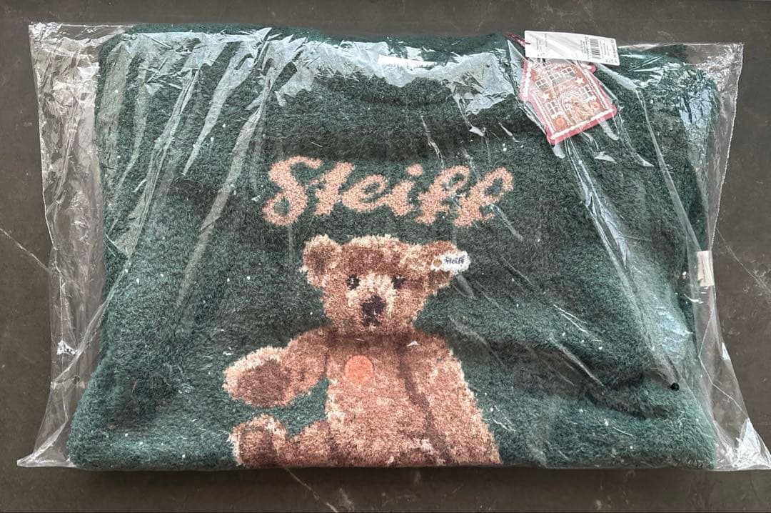 【新品】ジェラートピケ✖️シュタイフ 「Steiff」ルームウエア ワンピース