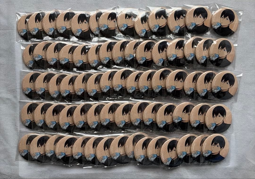 影山飛雄 TOHO JF2024 缶バッジ ハイキュー 72個