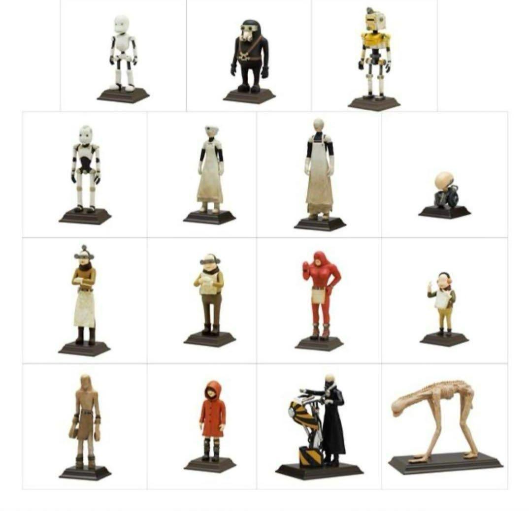 JUNKHEAD フィギュアマスコット17体セット　ヒグチユウコ