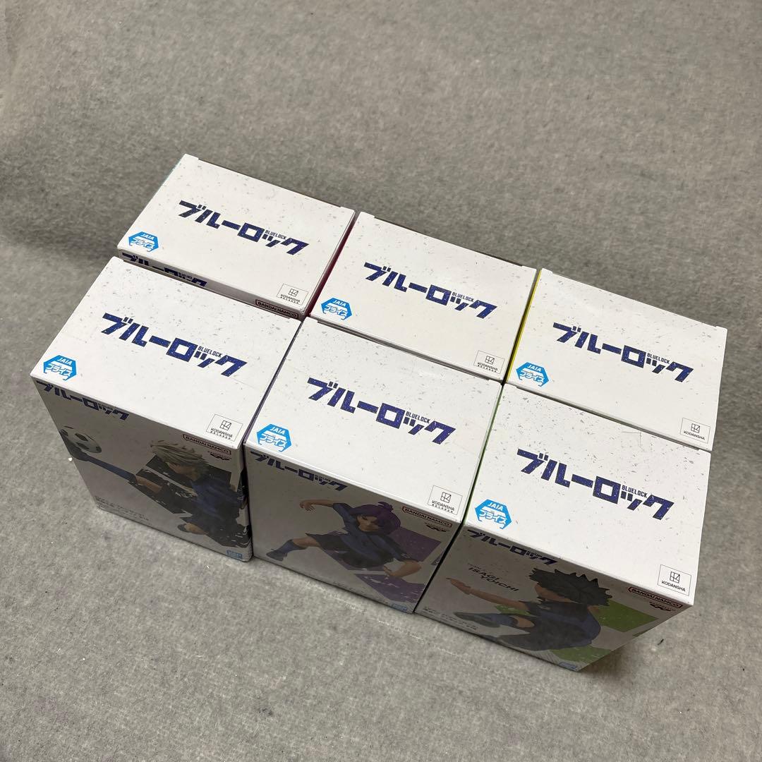 ブルーロック　フィギュア　6種セット　潔　蜂楽　凛　玲王　凪　千切