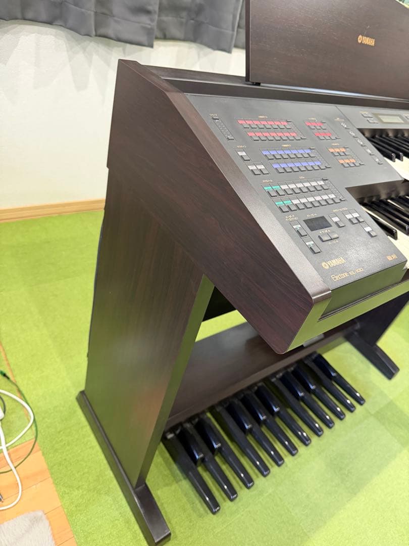 YAMAHAエレクトーンEL-100鍵盤カバー、椅子付　　引取り希望