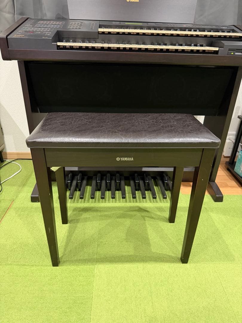 YAMAHAエレクトーンEL-100鍵盤カバー、椅子付　　引取り希望