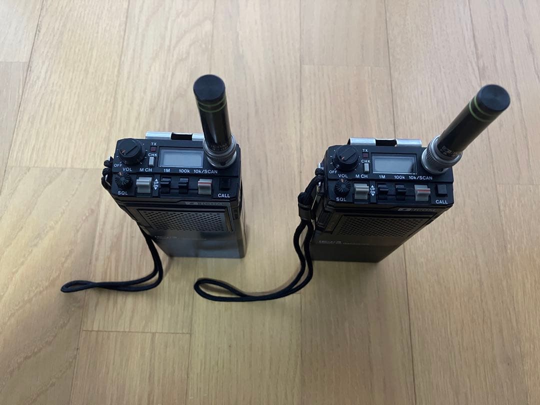 ICOM IC-μ3 トランシーバーセット 2台セット