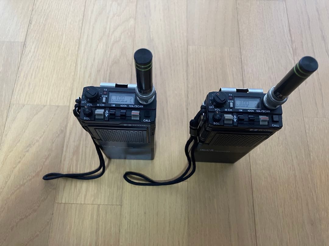ICOM IC-μ3 トランシーバーセット 2台セット
