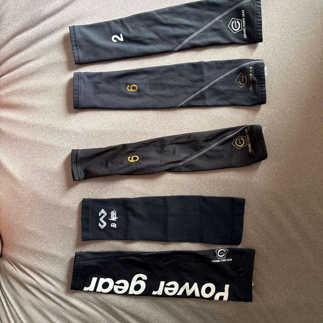 大セールセラミックPower Gear アームスリーブ プロ野球選手実使用