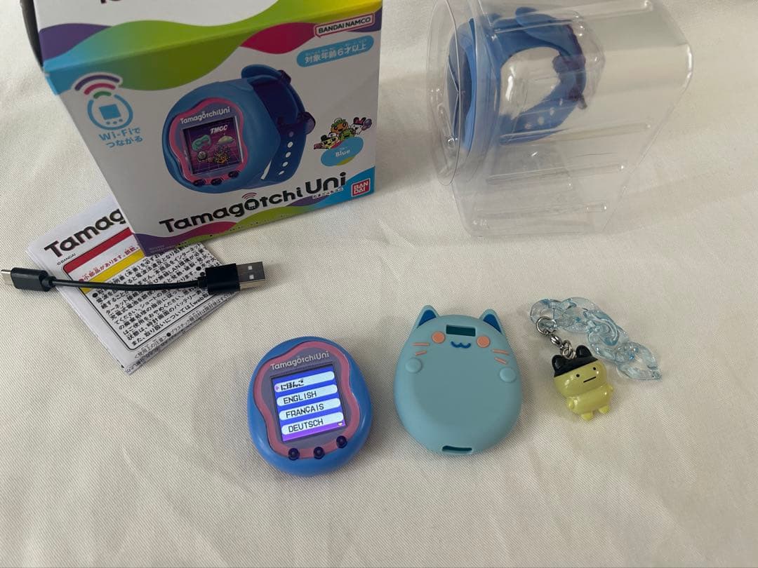 (良品)Tamagotchi Uni Blue たまごっちユニ ブルー