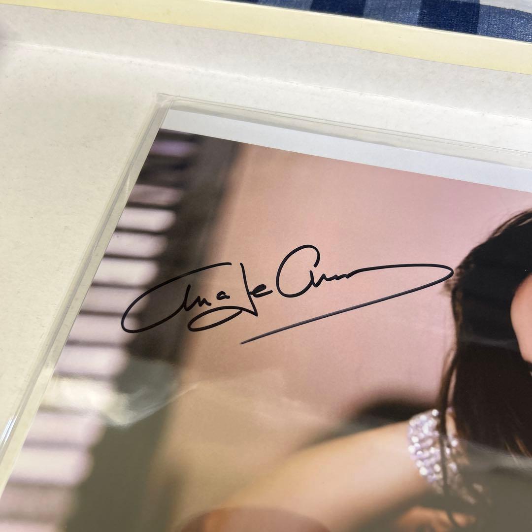 アナ・デ・アルマス 直筆サイン入りフォト 映画007 ハリウッド女優